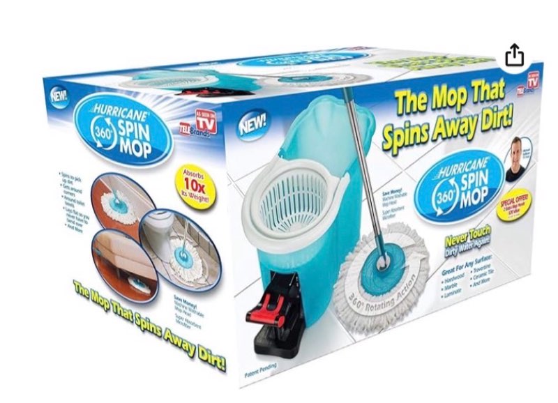 hurricane spin mop (a)