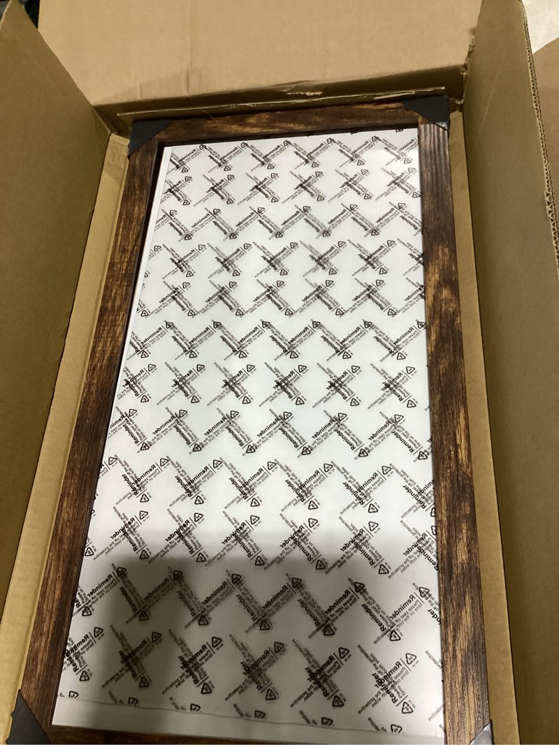 Condition photo showing Good Condition for picrit 10x20 picture frame, photo frame for wall mounting display, brown brown 10x20