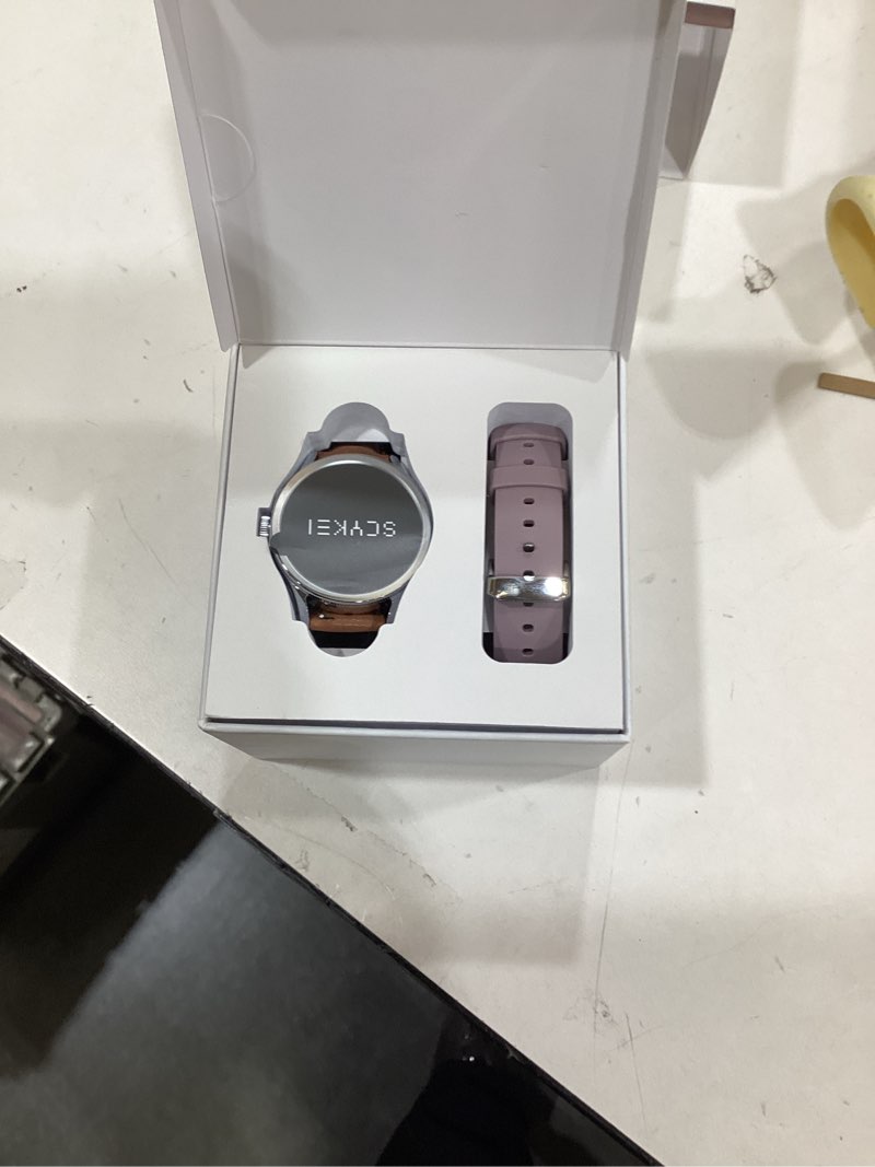 Condition photo showing New/Like New for Smart Watch for Women Men(Answer/Make Calls), 1.27" HD Touch Screen Fitness Watch with Sleep Heart Rate Monitor, 120+ Sports Modes, IP68 Waterproof Activity Trackers Compatible with Android iOS