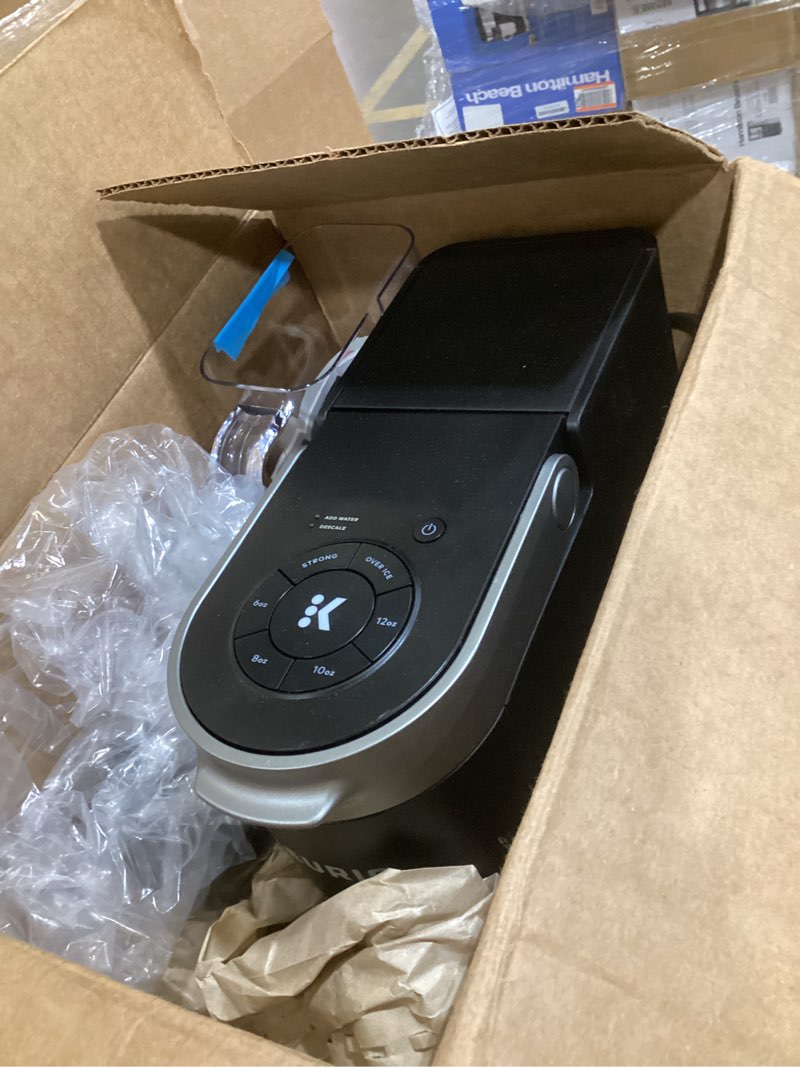 Condition photo showing As Is for Keurig K-Supreme Single Serve K-Cup Pod Coffee Maker, MultiStream Technology, 4 Brew Sizes, 66oz Dual-Position Removable Reservoir, Black Black Coffee Maker