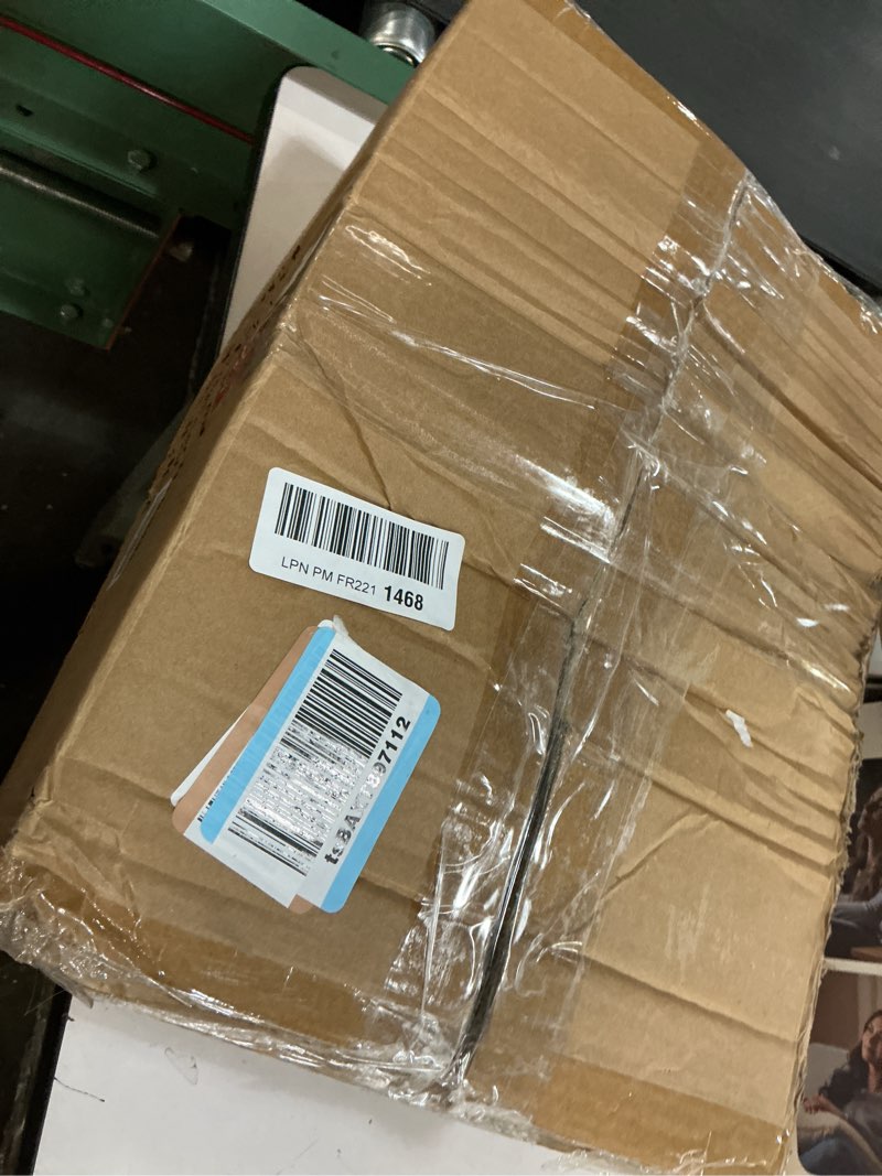 Condition photo showing Good Condition for Christmas Wreath for Front Door 24inch - Light Up Artificial Christmas Wreath, Lighted Christmas Wreaths Battery Operated, with Bells and Wreath Hanger, for Front Door Wall Windows Xmas Decoration White - 24 Inch