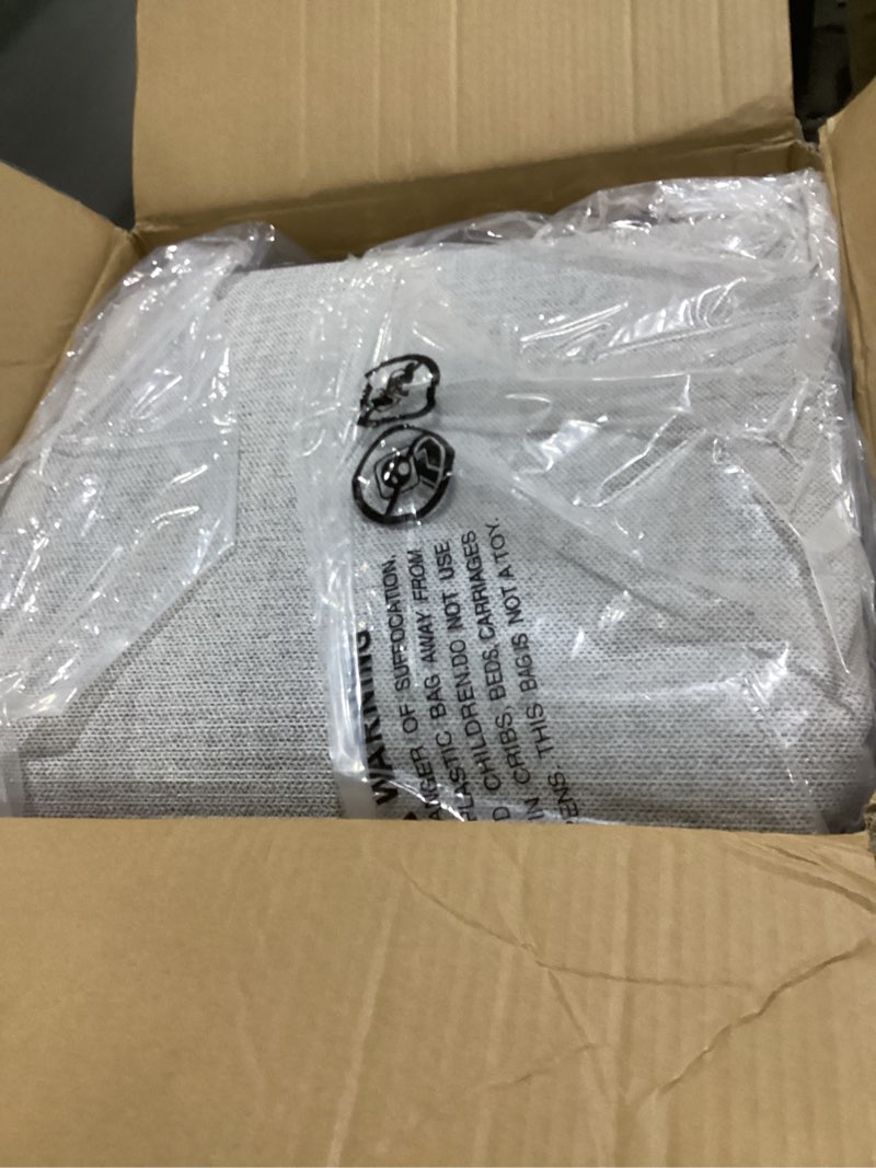 Condition photo showing As Is for GarveeHome Large Area Rugs 9x12 for Living Room, Abstract Washable Rug Modern Non Slip Floor Mat Carpet Indoor Thin Accent Rug for Bedroom Dining Room Playroom Nursery Home Decor Blue/Grey 9' x 12' (Rectangular)