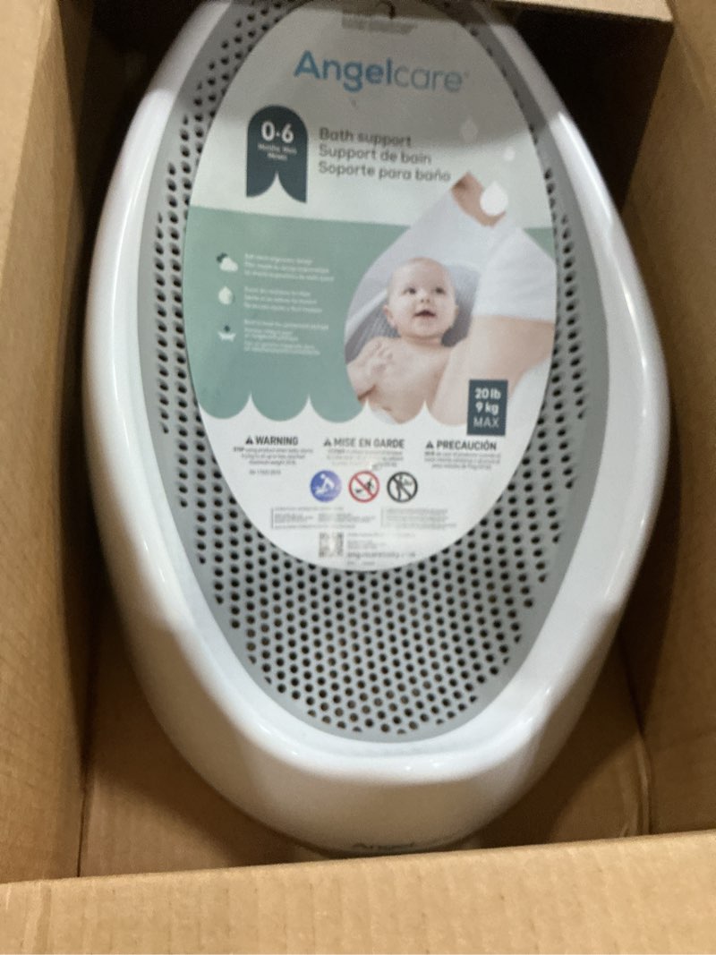 Condition photo showing Good Condition for angelcare baby bath support (gray) | ideal for babies less than 6 months old bath support grey