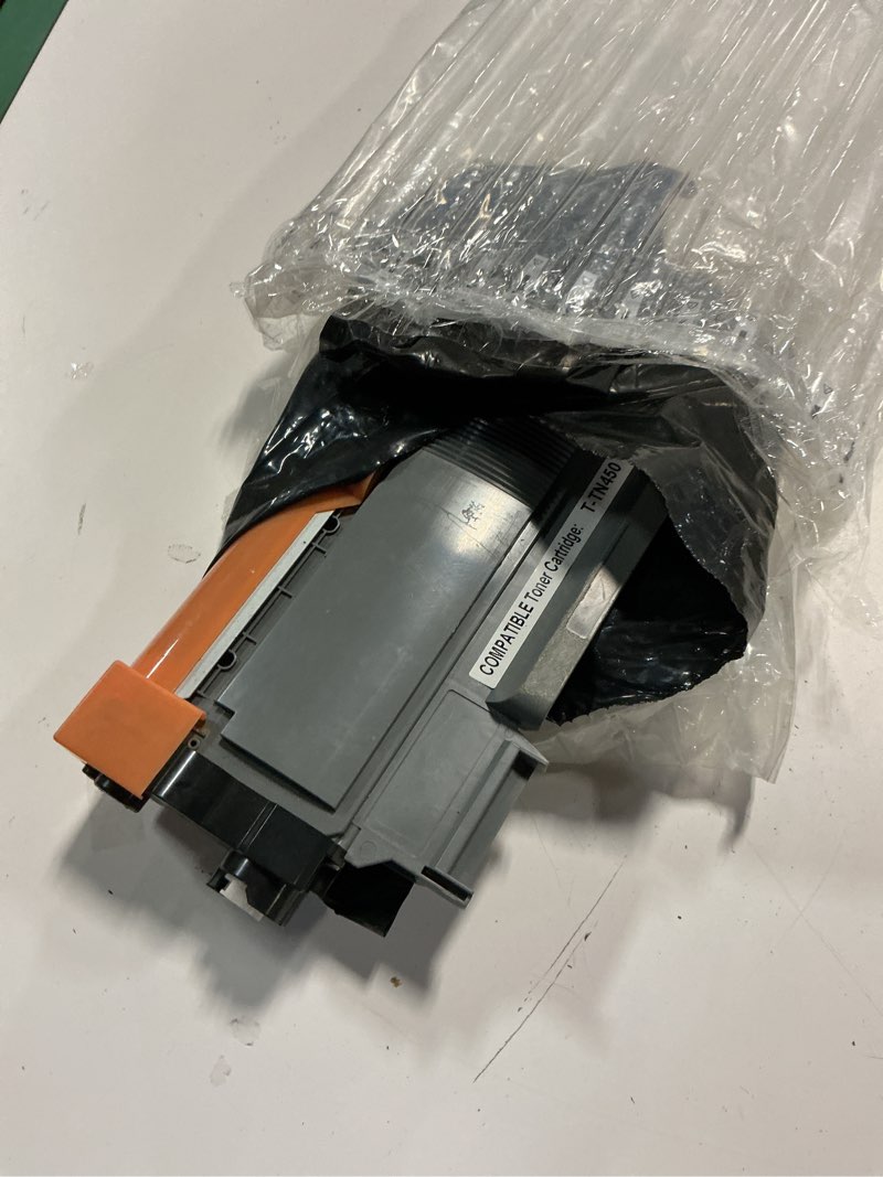 Condition photo showing As Is for brother tn450 tn-450 compatible toner cartridge (1 pack)