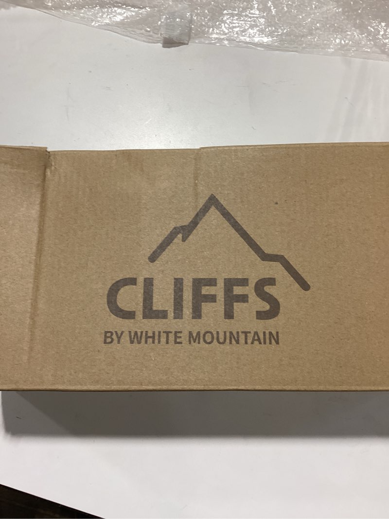 Condition photo showing New/Like New for CLIFFS BY WHITE MOUNTAIN Women's Cariann Woven Ballet Flat 11 Black/Smooth