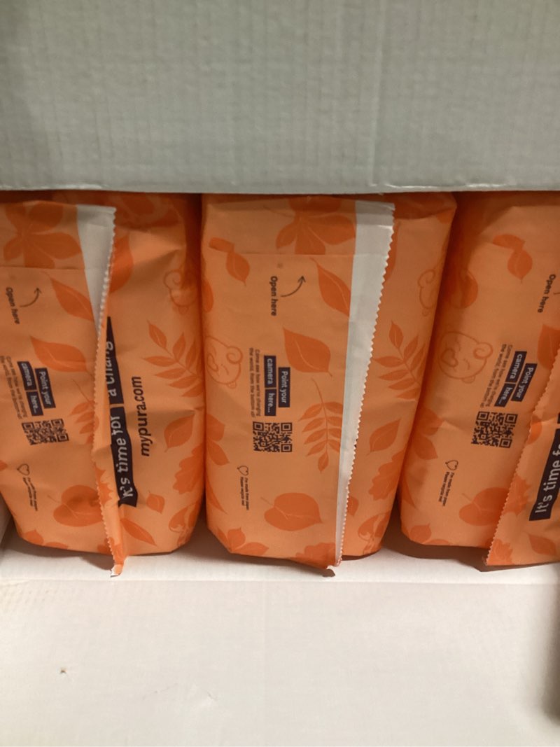 Condition photo showing Good Condition for pura size 5 eco-friendly diapers (24-35 lbs) totally chlorine free (tcf), hypoallergenic, soft organic cotton, sustainable, up to 12 hours leak protection, allergy uk, 6 packs of 20 (120 diapers) size 5 (120 diapers)