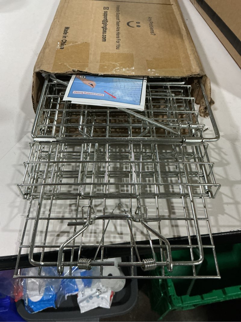 Condition photo showing Good Condition for gingbau squirrel trap foldable heavy duty humane live animal cage trap (not for mouse)