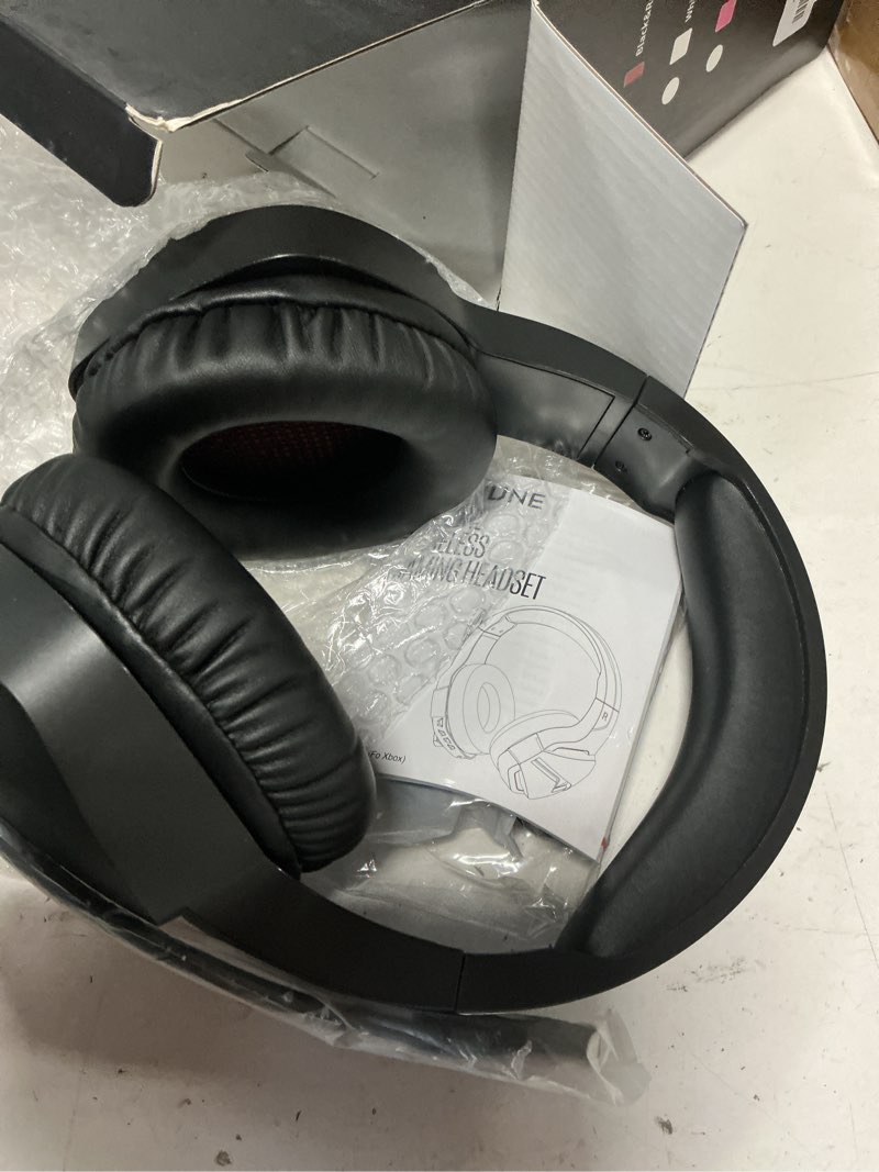 Condition photo showing Good Condition for binnune wireless headset for xbox series x/s, xbox one, 120h ultra-long battery, wireless gaming headset with mic, 50mm drivers, bluetooth 5.3 & comfortable over-ear wireless headphones black