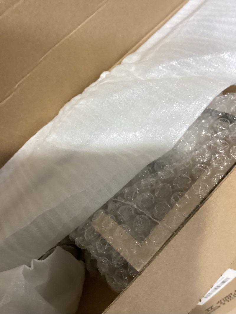 Condition photo showing New/Like New for nearmoon 5 pieces bathroom hardware set 304 stainless steel, square towel rack kit - 24" towel rod + towel ring + toilet paper holder + 2 robe hooks, wall mounted bath accessories (chrome finish)