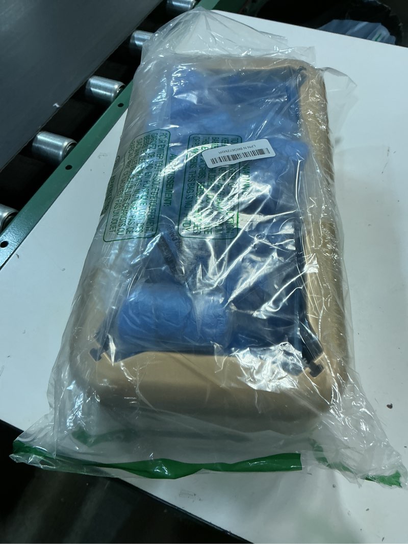 Condition photo showing Good Condition for automatic shoe cover dispenser machine with 300pcs disposable plastic shoe covers,simple and convenient operation for home office real estate,fits up to size 14(golden)