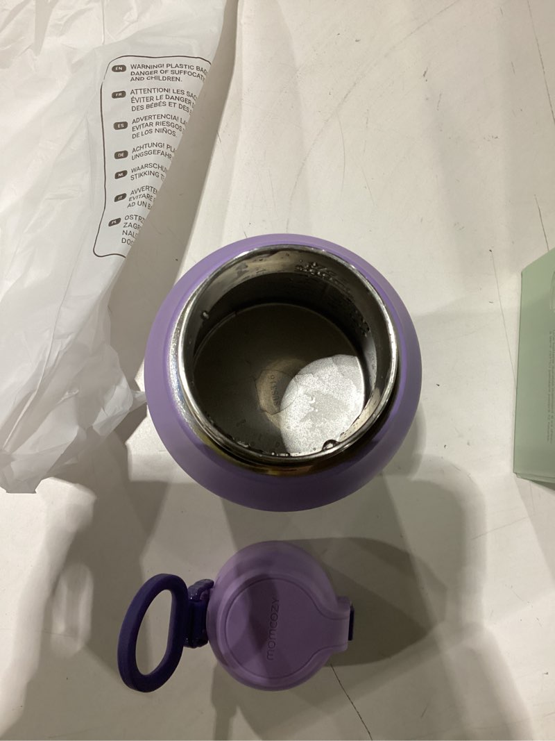 Condition photo showing As Is for momcozy portable milk warmer for travel – dual heating modes for breast milk & water, portable bottle warmer with fast heating & long battery life, 17 ounces large capacity to meet your all-day needs