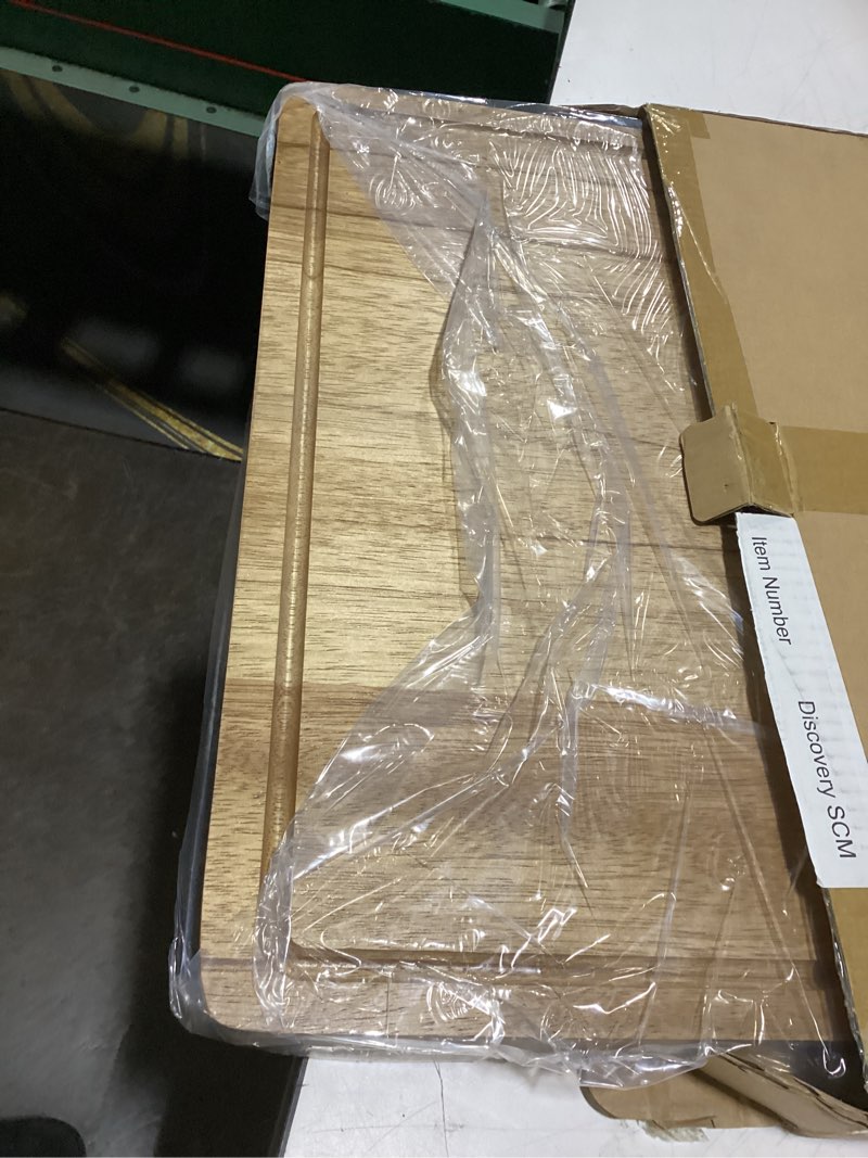 Large Acacia Wood Cutting Boards for Kitchen, 24 x 18 Inch Extra Large Wooden Cutting Board with Juice Groove, Reversible Butcher Block Cutting Board for Meat and Veggies 24"L x 18"W Boards