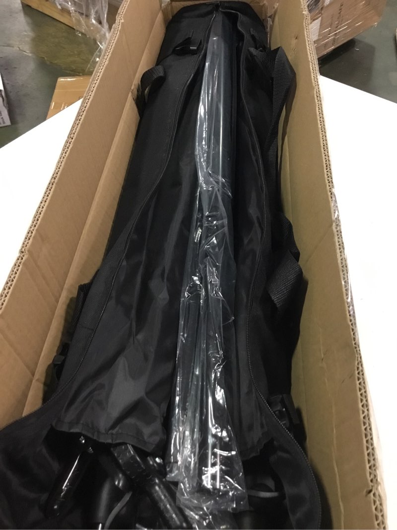 Condition photo showing Good Condition for SLOW DOLPHIN 10 x 10Ft Photo Video Studio Heavy Duty Adjustable Muslin Backdrop Stand Background Support System Kit for Photography with Carrying Bag 8 Pcs Clip Clamps