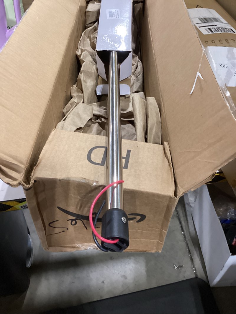 Condition photo showing Good Condition for 24" anchor light stern lights, waterproof ip67 white fold down back navigation lights for boats led for marine, pontoon, jon boat, bass boat (12-24v) 24 inches