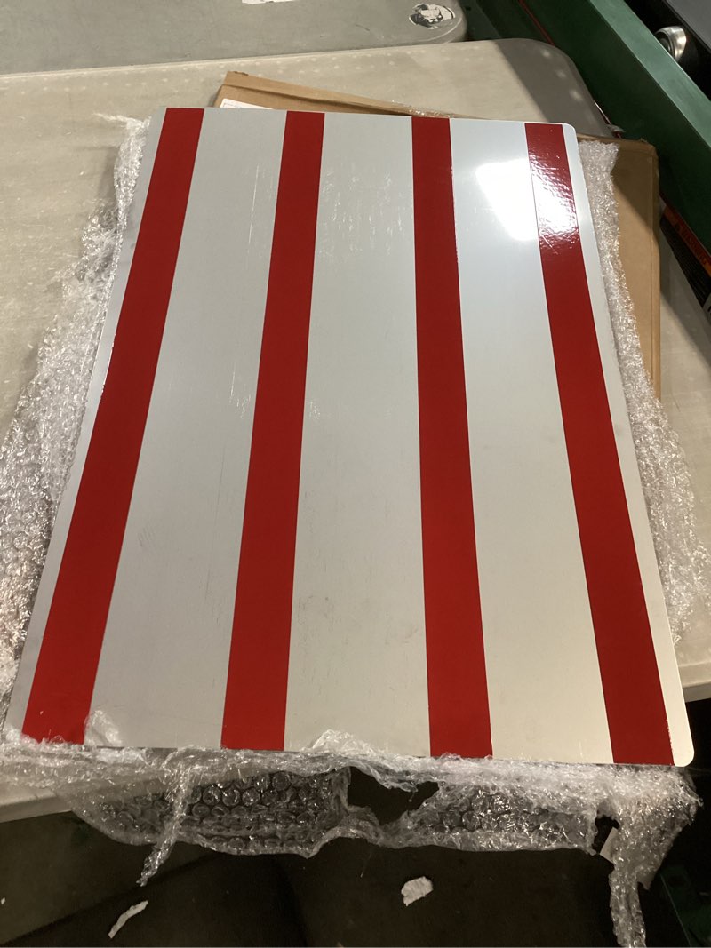 1 Red pocket chart 14\" x 20.5\" 7 pockets teacher supply classroom