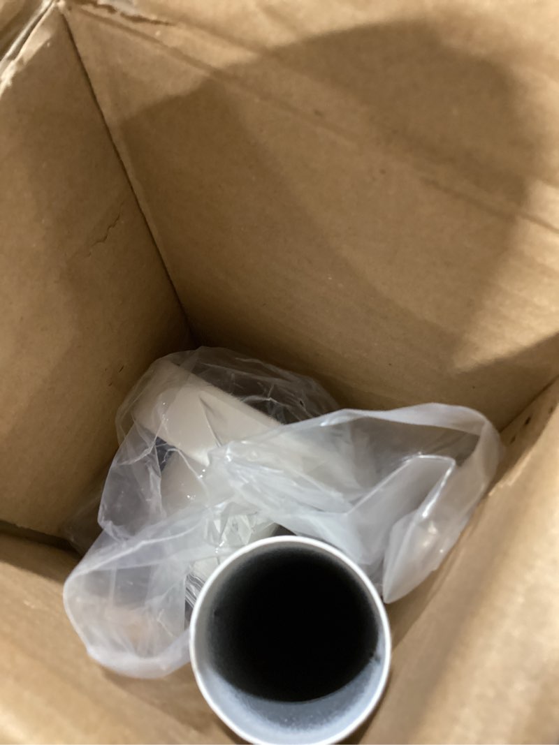 Condition photo showing Good Condition for long tension rod 39-144inch white tension curtain rods no drilling 1.26" diameter adjustable outdoor curtain rod for windows,shower,patio,doorway,heavy duty spring rods 41" to 144" white
