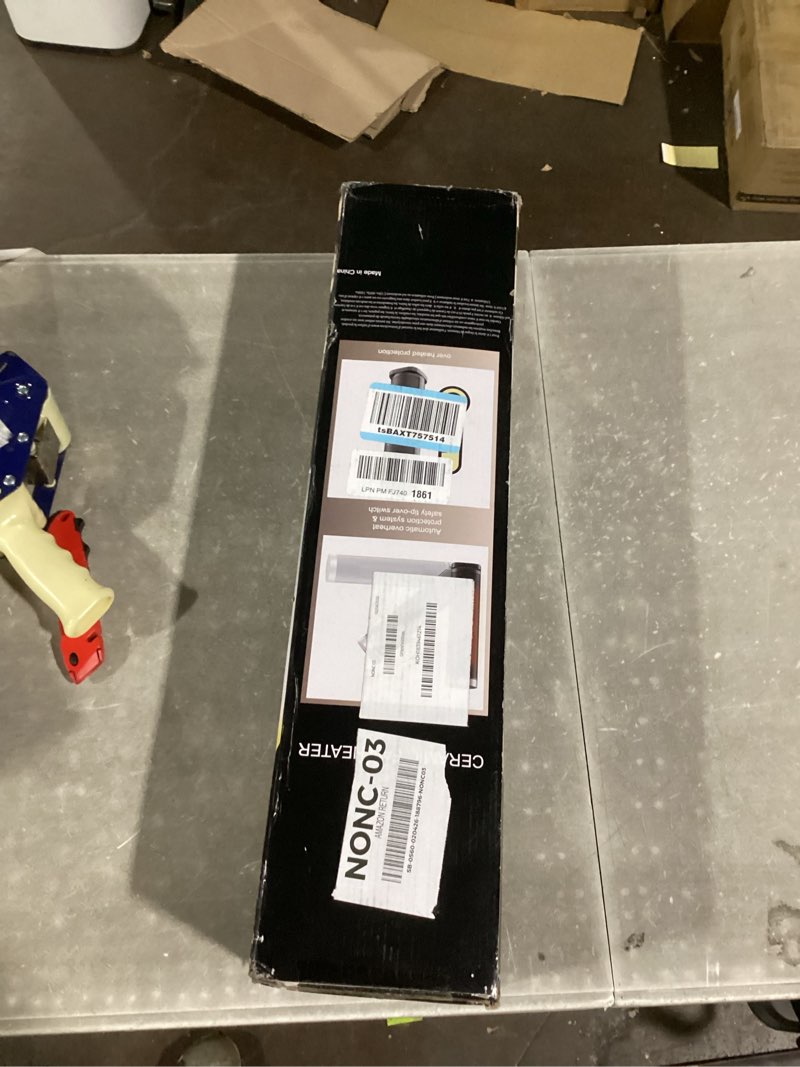 Condition photo showing Good Condition for Space Heater for Indoor Use with Remote - 70° Oscillating Tower Electric Heater, 24 Inchs, 12H Timer, 1500W Quiet PTC Ceramic Heating with Thermostat, Fast Safety Heat for Office, Home, Bedroom