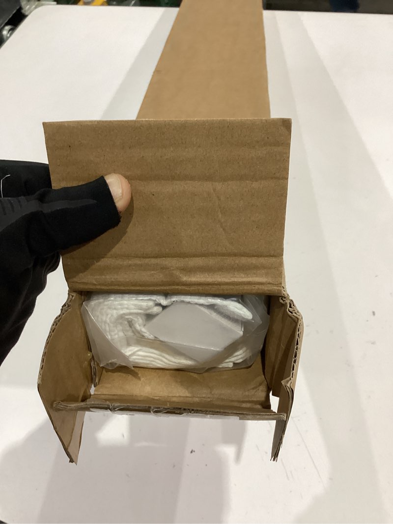 Condition photo showing Good Condition for madison park galen matte white cordless roman shades - fabric privacy single panel darkening, energy efficient, thermal insulated window blind treatment, for home, living room decor, 33" w x 64" h room darkening basketweave matte white 33"w x 64"h