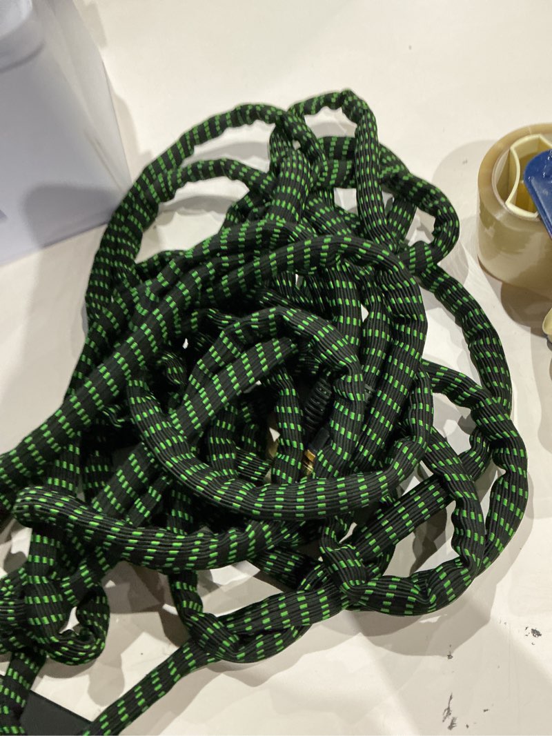 Condition photo showing As Is for flex-able hose xtreme 1-in x 100-ft kink free woven green hose