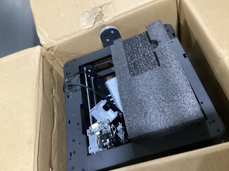 Condition photo showing As Is for FLASHFORGE 3D Printer AD5X w/o Filament, IFS Multi-Color Printing, CoreXY 600mm/s High Speed & Precision, Auto Calibration & Vibration Compensation, 300? Direct Drive Extruder Unleash Your Creativity