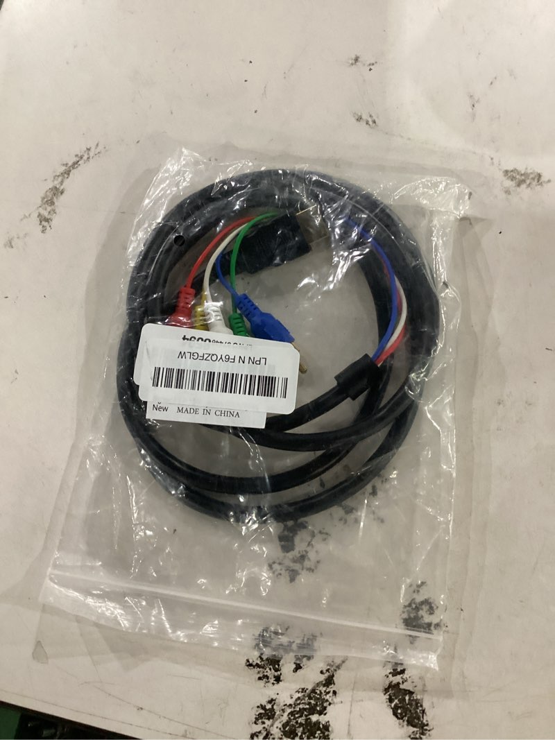Condition photo showing Good Condition for nightwolf ® 5 ft 1.5m hdmi to rca cable, hdmi type a male to 5rca male plug video audio cale converter adapter cable for hdtv plasma tv dvd and most lcd projectors (black,nylon)