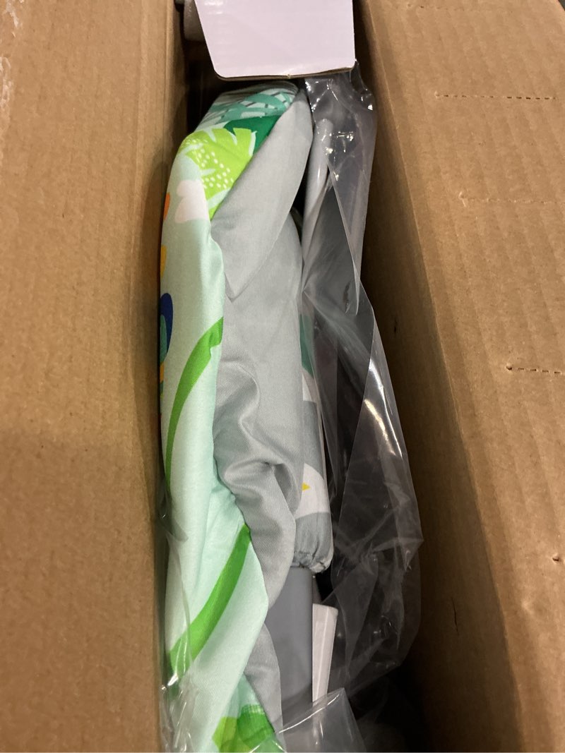 Condition photo showing New/Like New for Bright Starts Baby Bouncer Soothing Vibrations Infant Seat - Removable -Toy Bar, Nonslip Feet, 0-6 Months Up to 20 lbs (Safari Fun)