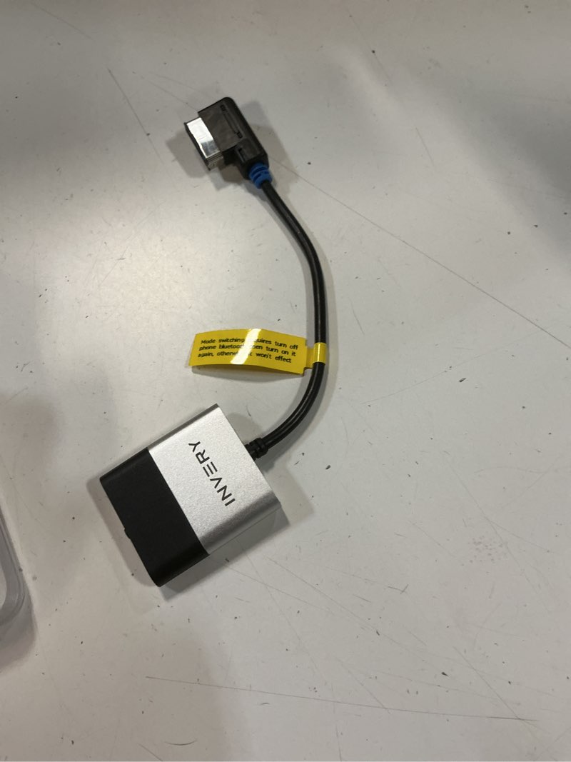 Condition photo showing Good Condition for invery airdual bluetooth 5.0 aptx-hd adapter compatible for audi mmi 3g ami music interface,audi symphony,audi concert,vw mdi,mercedes media interface