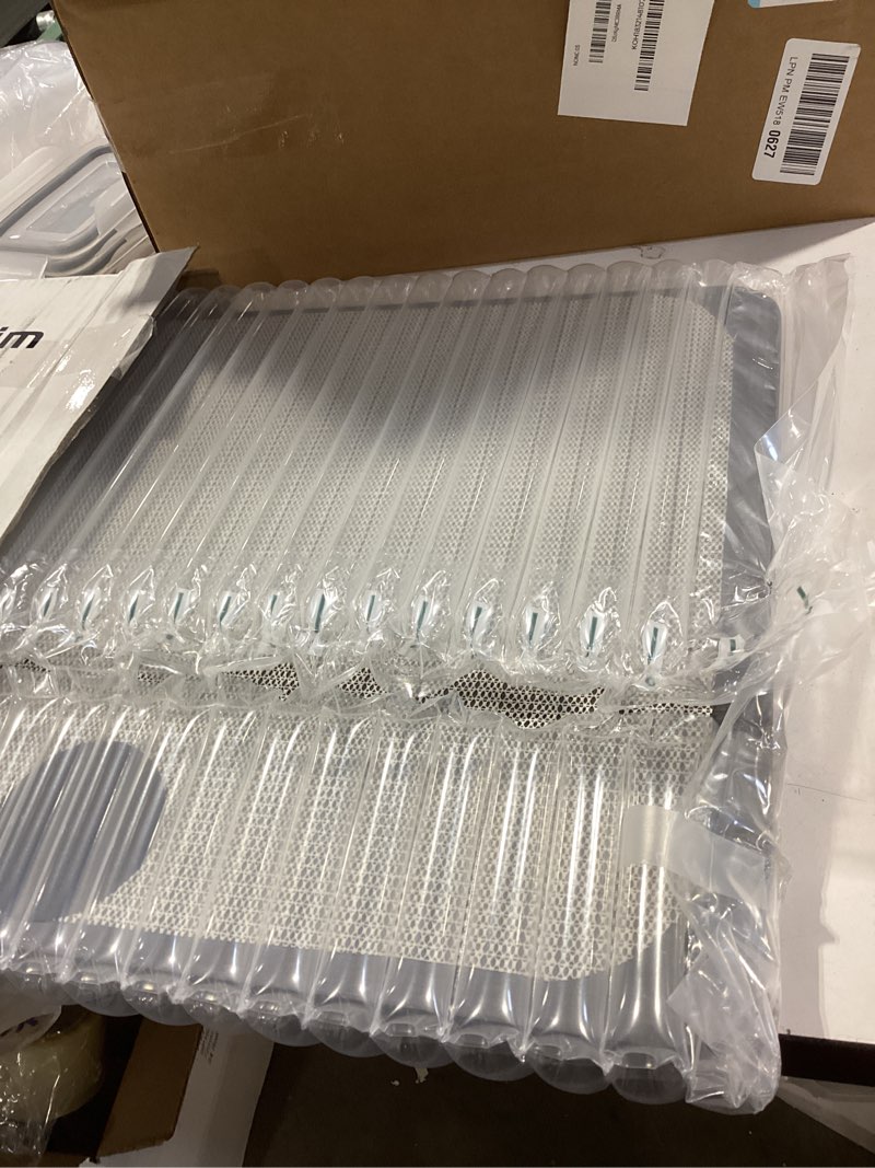 Condition photo showing Good Condition for Stone Bath Mat Diatomaceous Earth Shower Mat Non-Slip Super Absorbent Diatomite Stone Bath Mats for Bathroom Floor Quick Drying Natural Easy to Clean(23.6''×15.4" Gray) Line1-grey