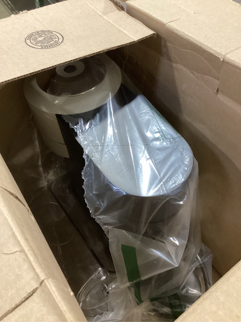 Condition photo showing As Is for Nespresso Vertuo Next Coffee and Espresso Maker by Breville, Light Grey Machine Only Gray