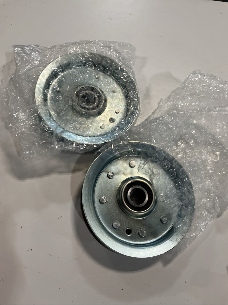 Condition photo showing Good Condition for 2 pack 132-4718 pulley replaces toro 132-4718 1-603843 116-3626 | for toro titan mx5480 mx5400 zx4800 zx4820 zx5400 zx5420 75313, timecutter zx440 75211 75212 75213, z master z147 z148 z149 a8 2x 132-4718