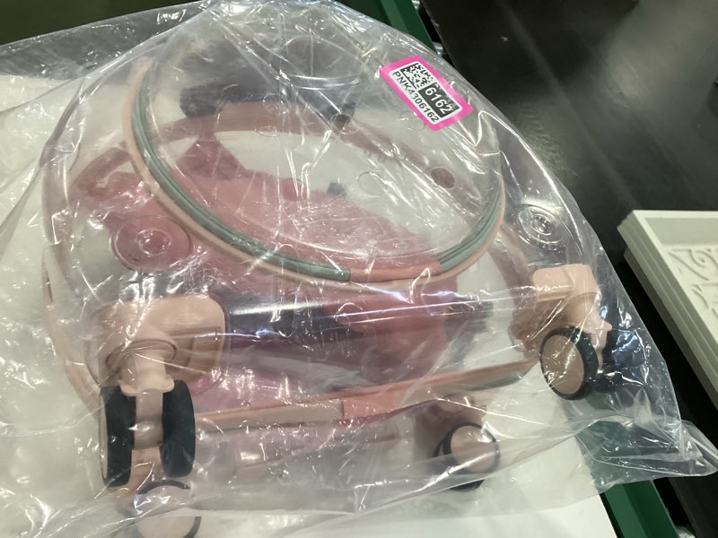 Condition photo showing New/Like New for Transparent & Fully Breathable Hard cat Carrier with Rolling Wheels for Dogs, Cats, Multiple Carrying Options, Perfect for Traveling/Taking a Walk