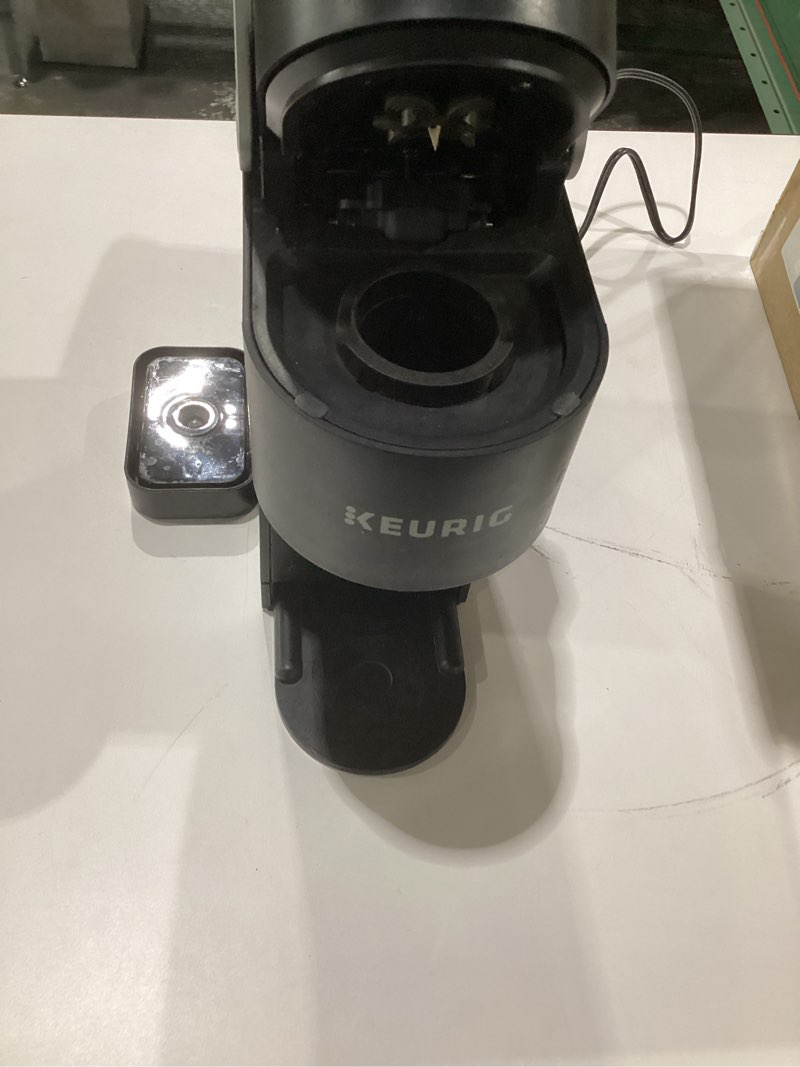 Condition photo showing As Is for Keurig K-Supreme Single Serve K-Cup Pod Coffee Maker, MultiStream Technology, 4 Brew Sizes, 66oz Dual-Position Removable Reservoir, Black Black Coffee Maker, USED, AS IS, MISSING PART, NOT TESTED