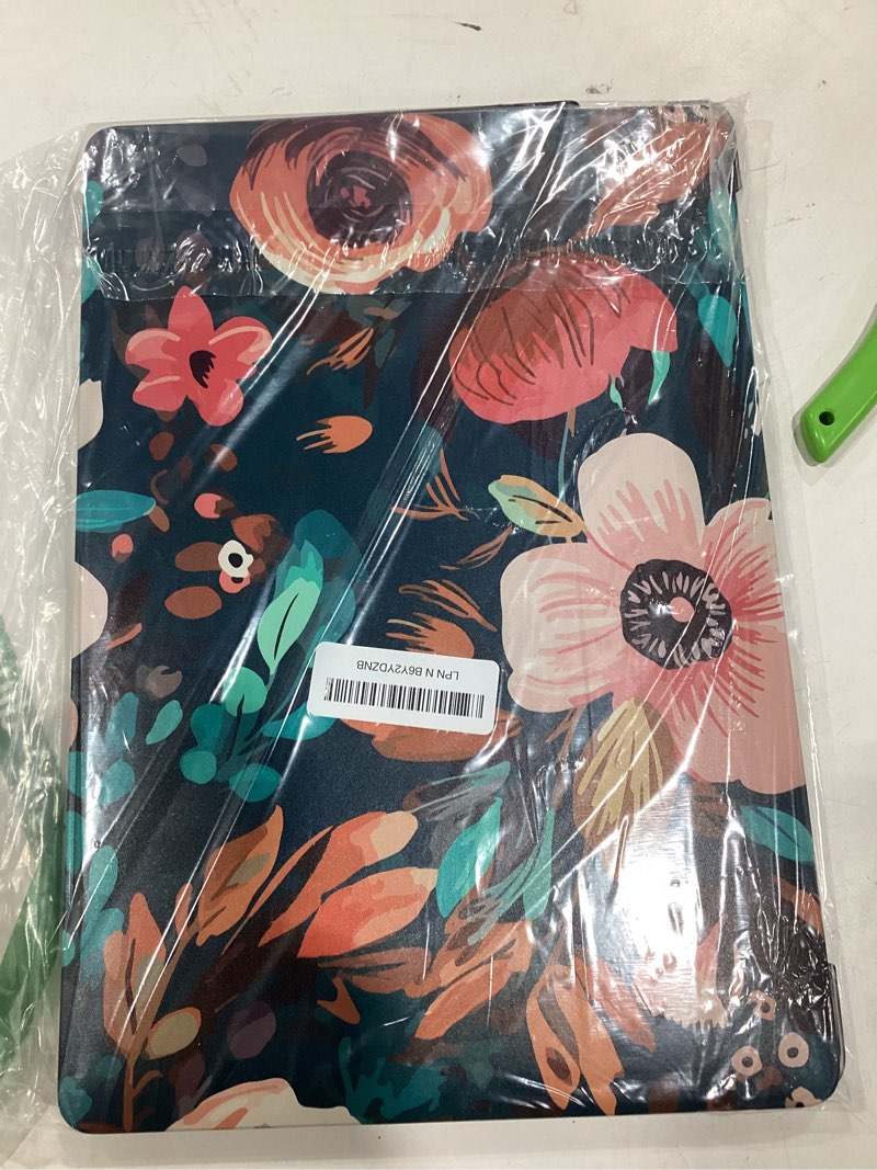 Condition photo showing As Is for Mektron Case for MacBook Pro 16 Inch A2141 Cover 2019 Release 16" with Liquid Retina Display/Touch ID, Plastic Hard Shell with Keyboard Skin & Screen Protector & Dust Plug, Abstract Florals
