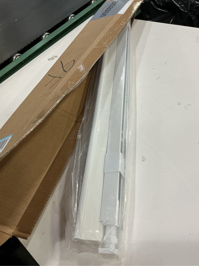 Condition photo showing Good Condition for LazBlinds Cordless Cellular Shades, No Tools No Drill Light Filtering Honeycomb Shades Pleated Blinds for Windows, 34'' W x 48'' H, White Light Filtering-white 34'' W x 48'' H