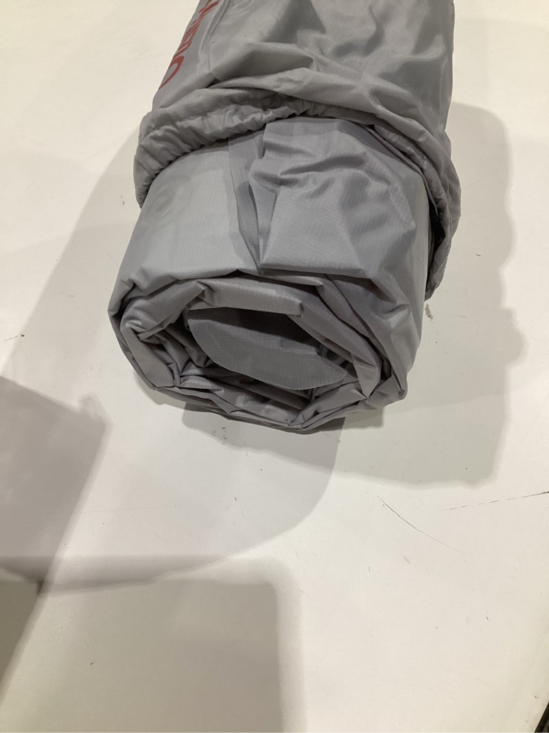 Condition photo showing Good Condition for Ultralight Sleeping Pad 28oz, 7.2 R Insulated Inflatable Sleeping Pad, Lightweight Sleeping Mat for Camping, Hiking, Backpacking, Climbing with Inflatable Bag, Regular (70.9 × 23.6in) White