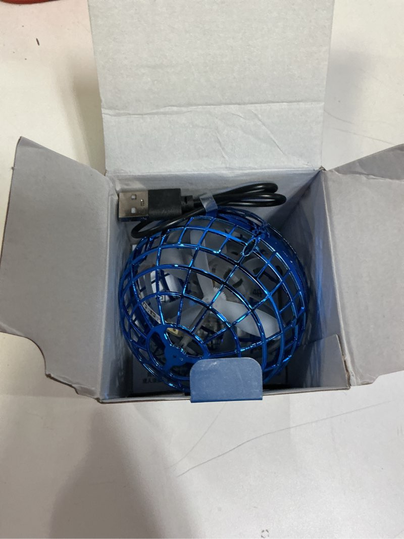 Condition photo showing New/Like New for 2025 AI Flying Orb Ball Toys, Cosmic Globe Boomerang Hover Ball, Hand Drone Orbit, Galactic Fidget Spinning, Birthday Cool Stuff for 6 7 8 9 10+ Year Old Boys Girls Teens Outdoor Dark Blue