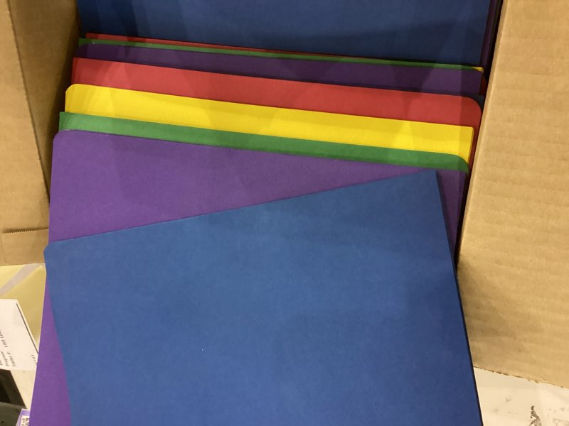 Muli color folding folders 