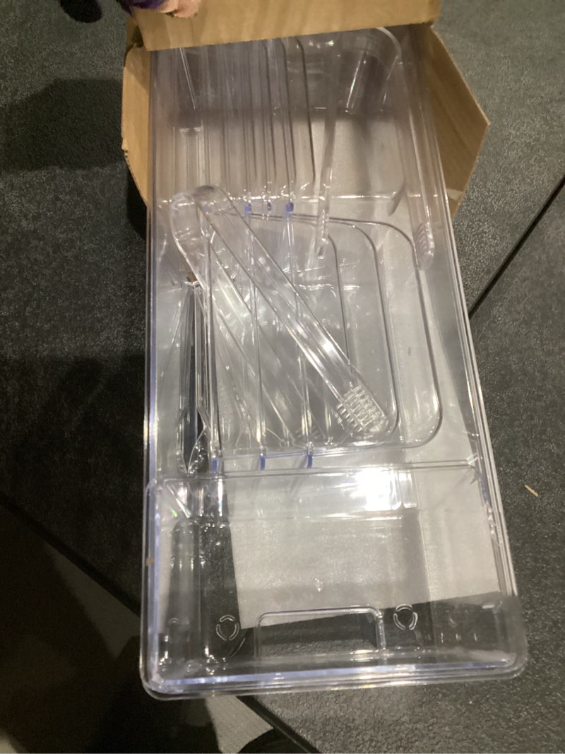 Condition photo showing Good Condition for Lifewit Taco Bar Serving Set for Party with 5 x 20 oz Containers & Components, Ice Chilled Condiment Caddy Organizer, Garnish Serving Tray Platter for Mimosa Bar Accessories, Fruit, Salad, Food with Accessories 16" x 5.7" x 5.2"