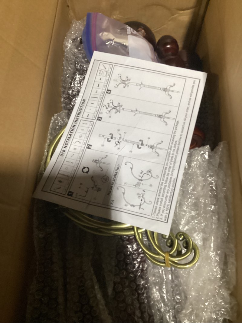 Condition photo showing New/Like New for Coat Rack Freestanding with 12 Metal Hooks, Wood Coat Rack Stand, Heavy Duty Coat Tree with Sturdy Triangle Base, Load 200lbs, Hall Tree for Entryway Hallway Office Bedroom, H:78 IN (Blackish red)