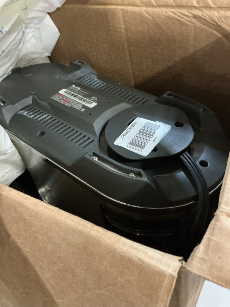 Condition photo showing As Is for nespresso creatista plus espresso machine by breville, brushed stainless steel