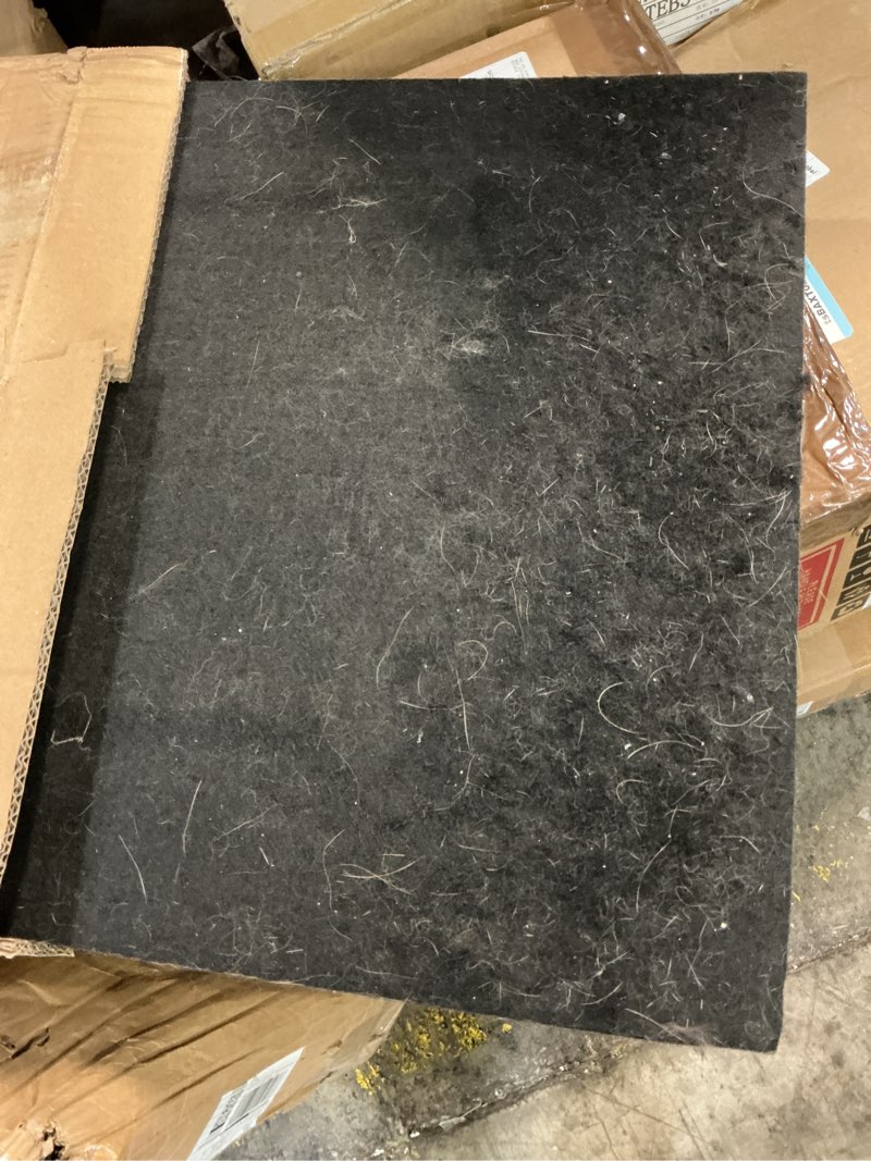 Condition photo showing As Is for pyle sound dampening speaker riser foam - audio acoustic noise isolation platform pads recoil stabilizer w/ rubber base pad for studio monitor, subwoofer, loudspeakers psi12 (22.5 x 17.8 x 1.8 inch)