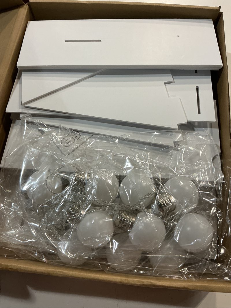 Condition photo showing Good Condition for 4ft marquee light up numbers - cool white light up number 6 with fixed water bag, party decoration large marquee lights up numbers can be used for wedding decoration, birthday party deco number 6 cool white 4ft