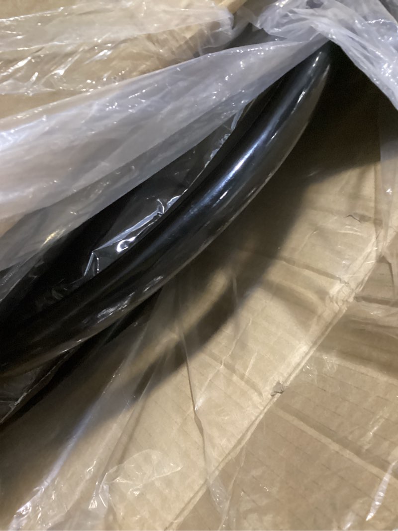 Condition photo showing Good Condition for 4 in 1 Folding Bedside Commode Chair for Elderly with Adjustable Height, Toilet Seat with Arms Handles and Back Support, Adults Potty Chair with Paper Roll Holder for Seniors, Disabled (Black)