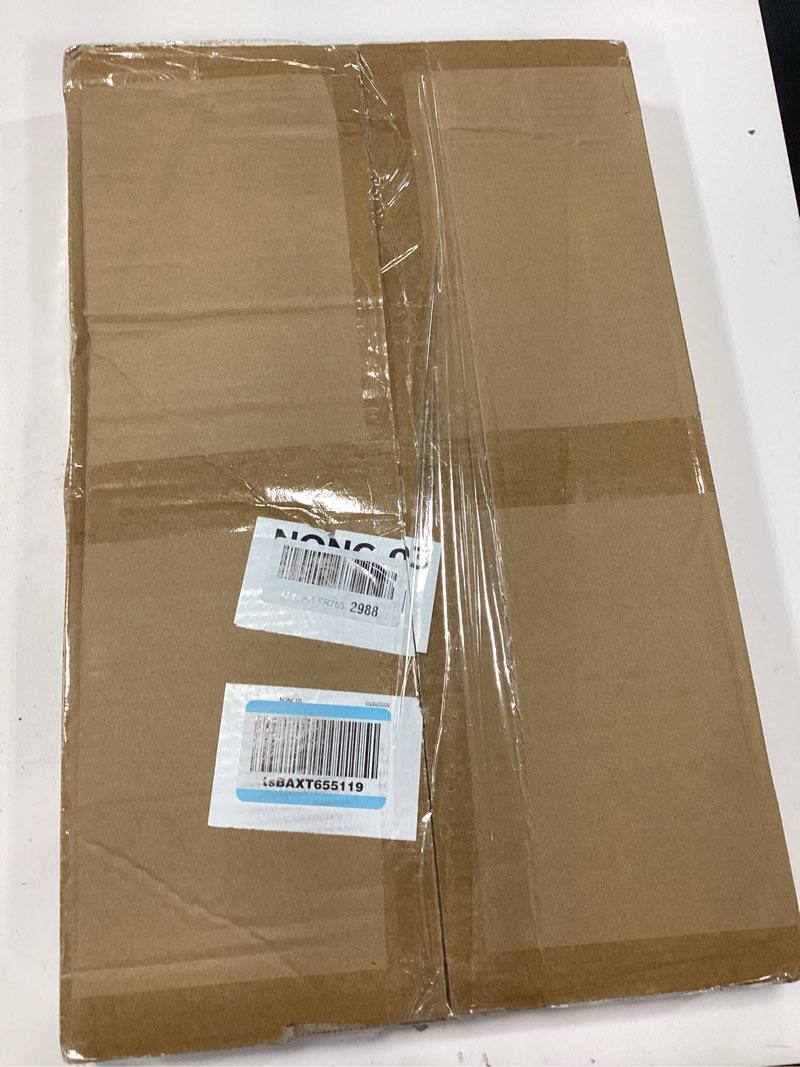 Condition photo showing New/Like New for fixed window safety guard 14”x 38” *2 pack adjustable width prevents accidental falls, non-egress, tamper resistant screws included, white 2 pack * 14x38 inches