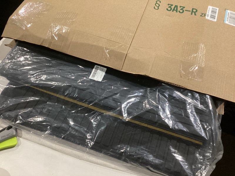 Condition photo showing New/Like New for Cargo Mat for 2021-2026 Chevrolet Chevy Suburban/GMC Yukon XL, Full Coverage All Weather Trunk Cargo Liner with 3rd Row Backrest Protectors for Suburban/Yukon XL Accessories