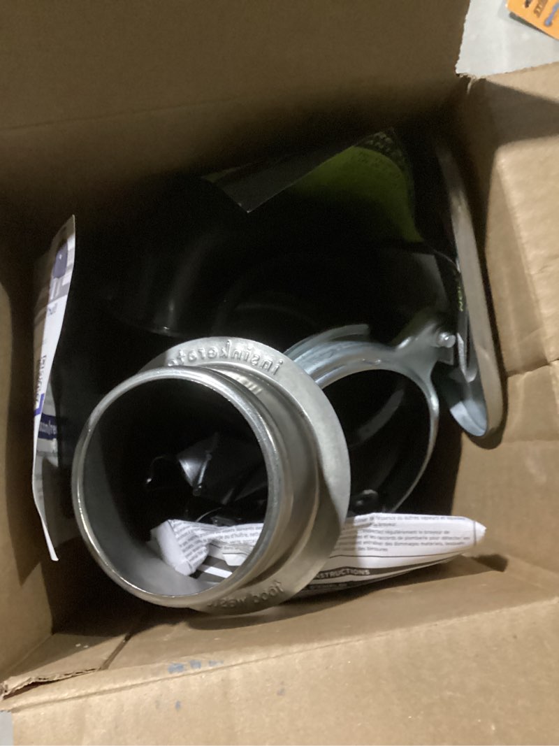 Condition photo showing As Is for insinkerator badger 5xl continuous feed 1/2-hp septic safe corded garbage disposal