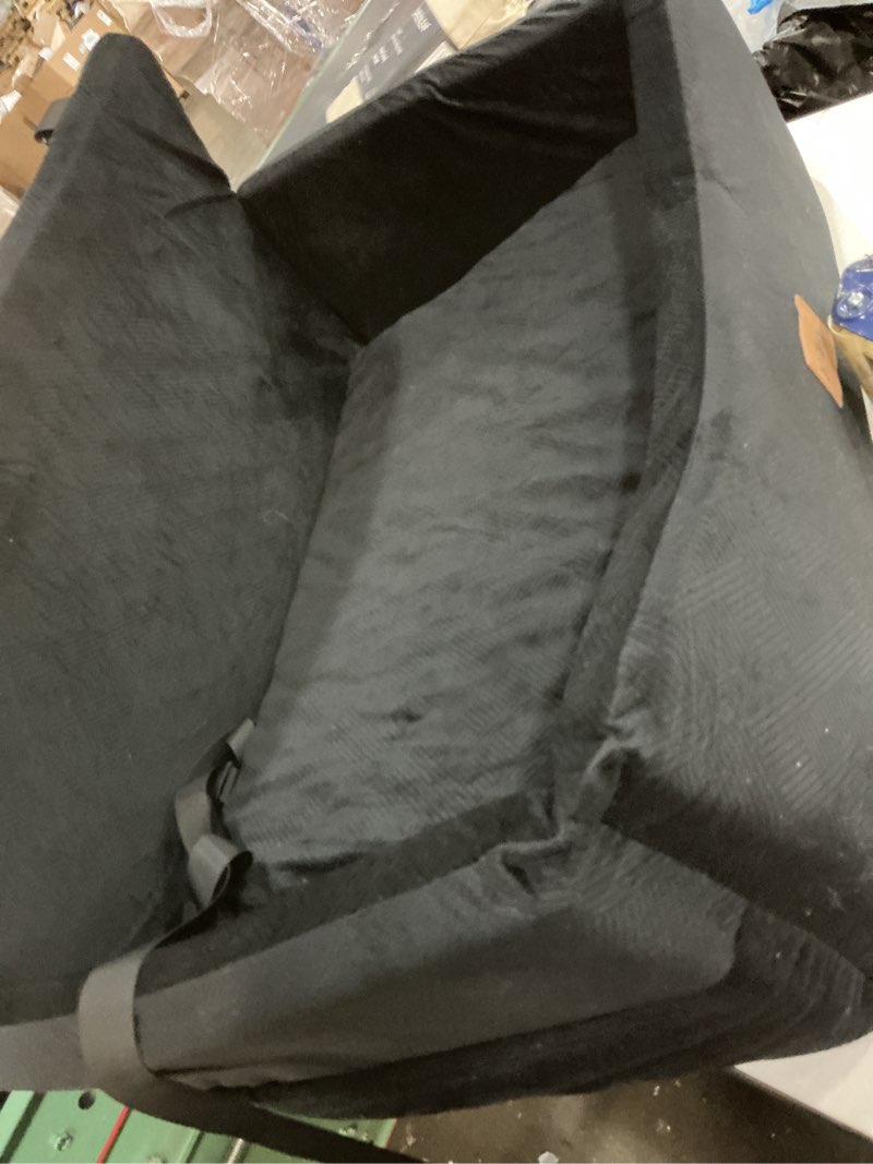 Condition photo showing As Is for JOEJOY Dog Car Seat for Large Medium Sized Dogs Under 55 lbs, Dog Booster Seat for 2 Small Dogs with Detachable Washable Cover, Memory Foam Pet Car Seat with 2 Safety Belts and Storage Pockets