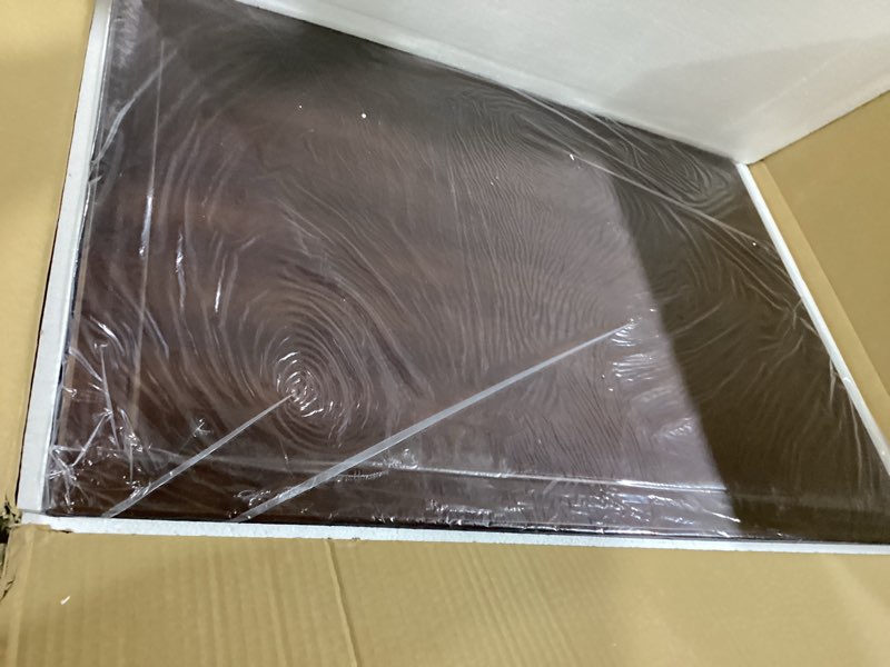 Condition photo showing New/Like New for wooden stove top covers for gas burner and electric stove, glass cooktop protector, wood noodle board stovetop cover with handles, walnut