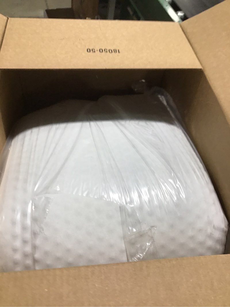 Condition photo showing Good Condition for Comfort Revolution Blue Bubble Gel + Memory Foam Pillow, Standard (Pack of 1), White