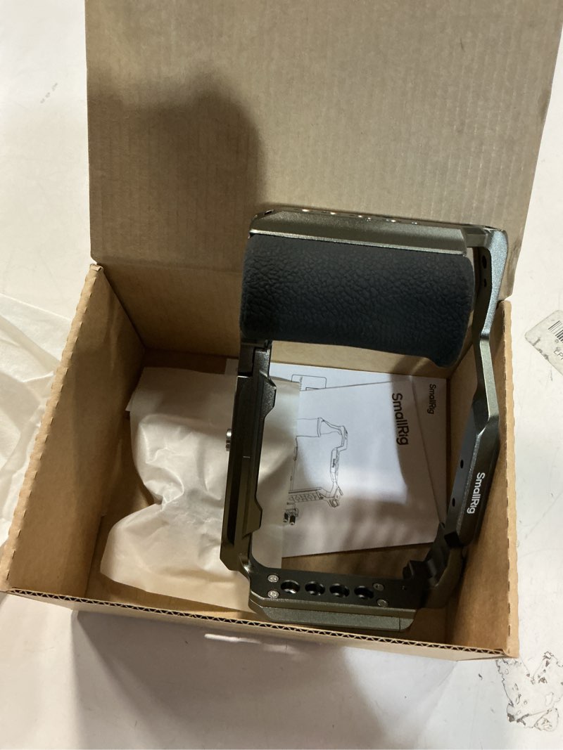 Condition photo showing As Is for SmallRig Hawklock Quick Release Cage Kit for Sony Alpha 6700, with Multiple Mounting Interfaces and Built-in Quick Release Plate for Arca-Swiss Plate and NATO Rail, with Cable Clamp for HDMI - 5060